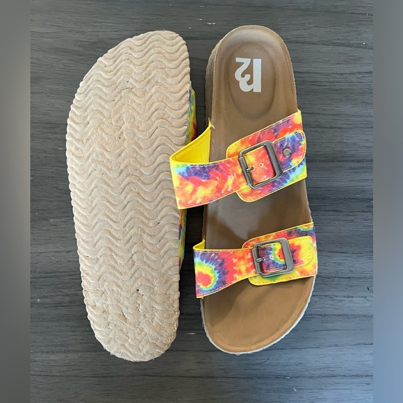 Tie Dye Sandals - Picture 2 of 5